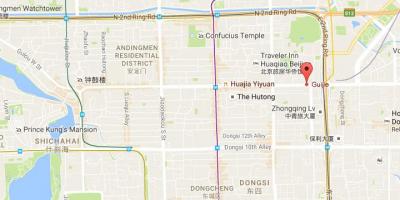 Mapę ulica duch Pekin