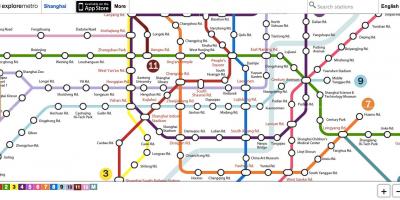 Zwiedzić Pekin mapa metra 